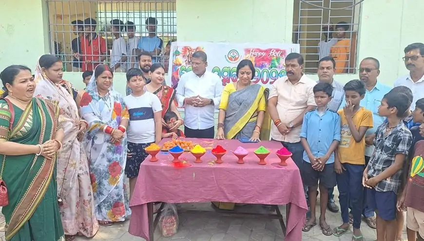 ଦେବଦୀପ ଫାଉଣ୍ଡେସନ ପକ୍ଷରୁ ନିଆରା ଢଙ୍ଗରେ ହୋଲି ପାଳିତ